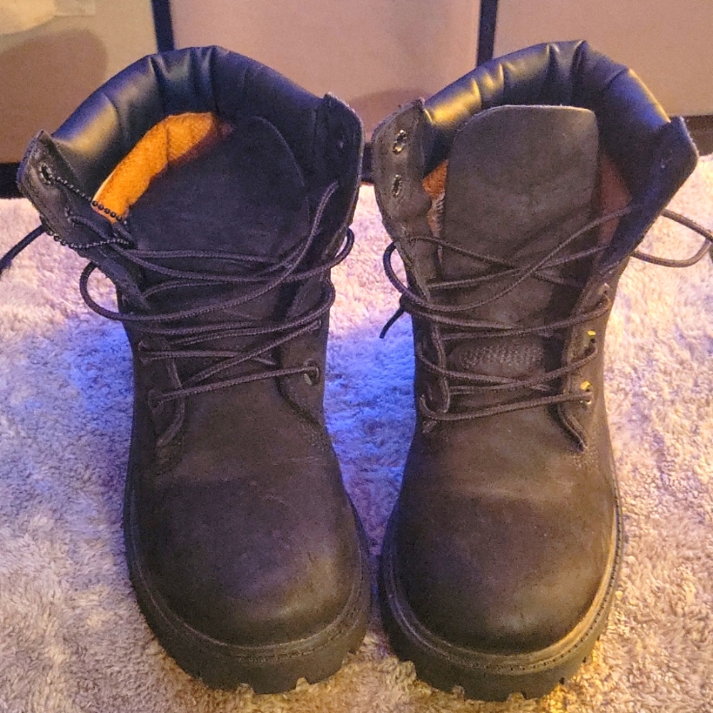 Timberland Black Suede Boots
